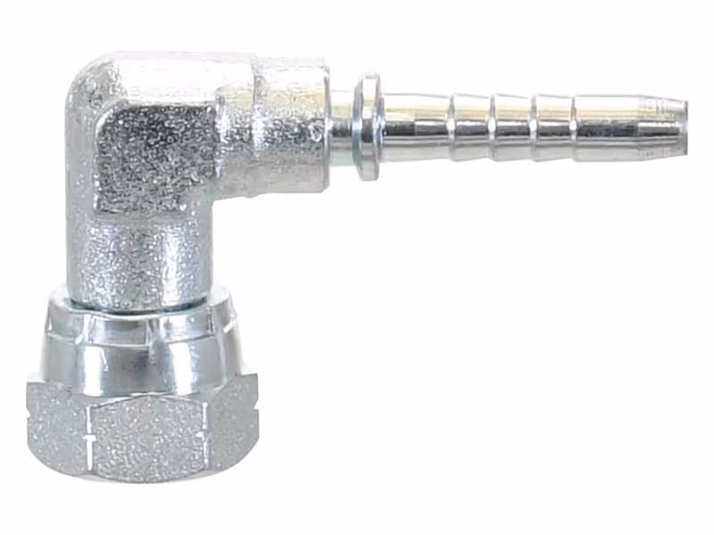 Dicsa BSP 60° Raccord à Sertir 1/4'' x 1/4'' Filetage femelle Embout tournante 90°