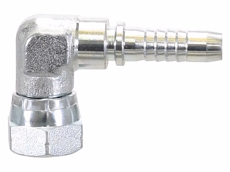 Dicsa BSP 60° Raccord à Sertir 3/8'' x 3/8'' Filetage femelle Embout tournante 90°
