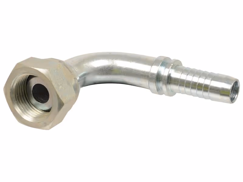 Dicsa BSP 60° Raccord à Sertir 5/16'' x 3/8'' Filetage femelle Embout tournant 90°
