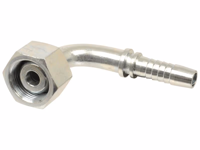 Dicsa côtes métriques 24°/60° Raccord à Sertir 3/8'' x M16 x 1.5 (10L) Filetage femelle Embout tournant 90°