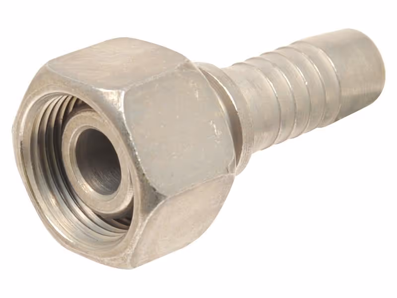Dicsa côtes métriques 24°/60° Raccord à Sertir 3/8'' x M18 x 1.5 (12L) Filetage femelle Embout tournant