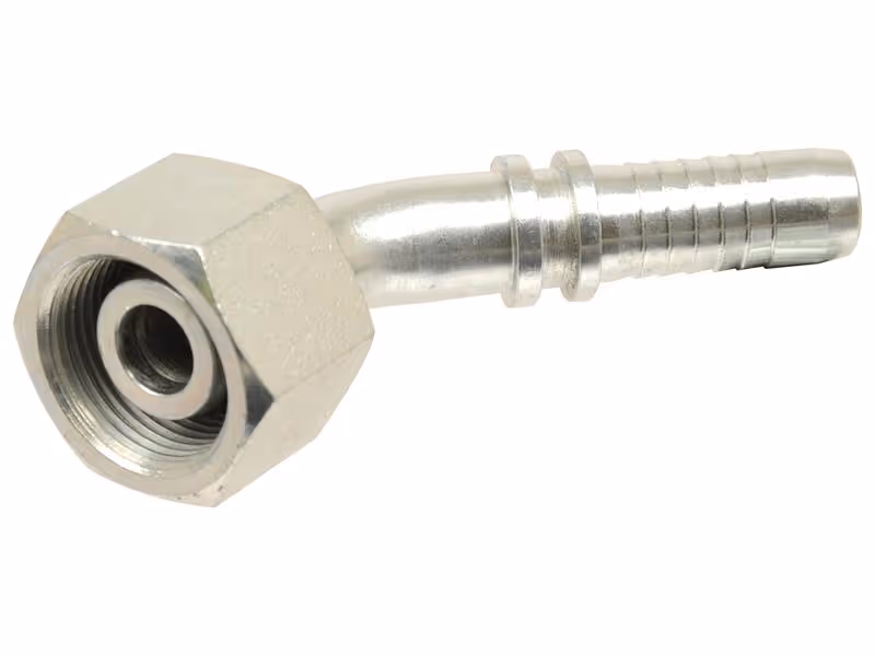Dicsa côtes métriques 24° Raccord à Sertir 1/4'' x M16 x 1.5 (10L) Embout tournant 135° joint torique
