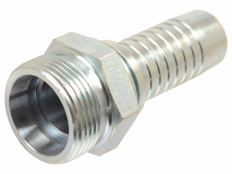 Dicsa côtes métriques 24° Raccord à Sertir 5/16'' x M20 x 1.5 (12S) Filetage mâle Droite