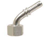 Dicsa côtes métriques 24° Raccord à Sertir 1/4'' x M16 x 1.5 (8S) Embout tournant 135° joint torique