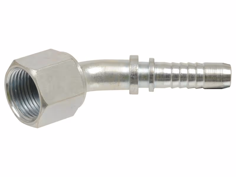 Dicsa ORFS Raccord à Sertir 1/2'' x 1'' Filetage femelle Embout tournant 135°