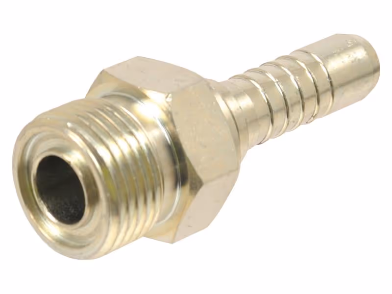 Dicsa ORFS Raccord à Sertir 1/4'' x 11/16'' Filetage mâle Droite