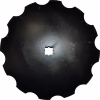 Disque cover crop crénelé 610x5mm trou de 37-41mm Adaptable