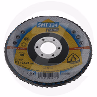 Disque à lamelles ø 125 x 22.2 mm - p80 - 10 pcs
