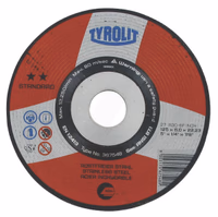 Disque à meule Stand. inox 230x6