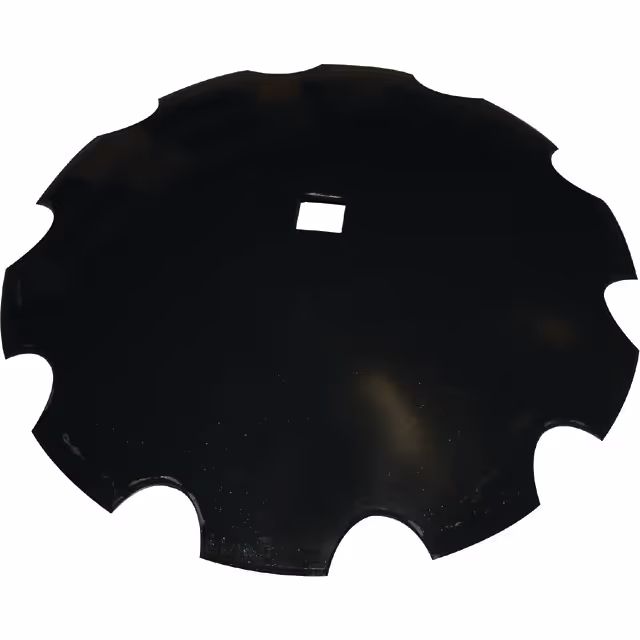 DISQUE CRENELE 460X3 TROU CARRE 26 AGRI-POWER  TYPE BOISSELET
