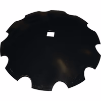 DISQUE CRENELE 460X3 TROU CARRE 26 AGRI-POWER  TYPE BOISSELET