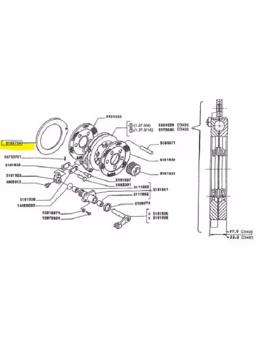 Disque De Frein 5163734 - New Holland