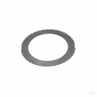 Disque de friction à cannelure externe