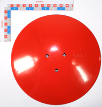 Disque Diam. 300Mm Pour Ray. Rouge Ral3020 Plan 10100007B Du 07.11.11 