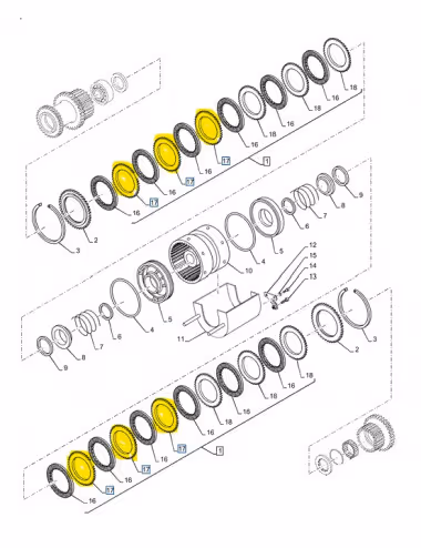 Disque Embrayage 5137544 - New Holland