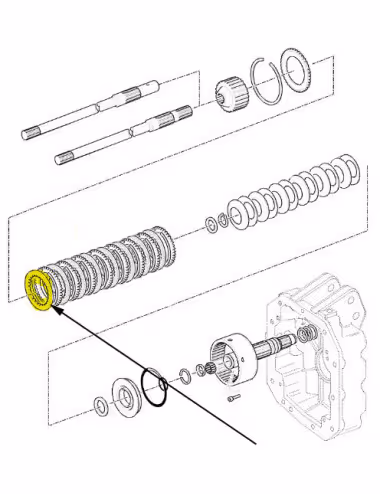 Disque Embrayage 5159755 - New Holland