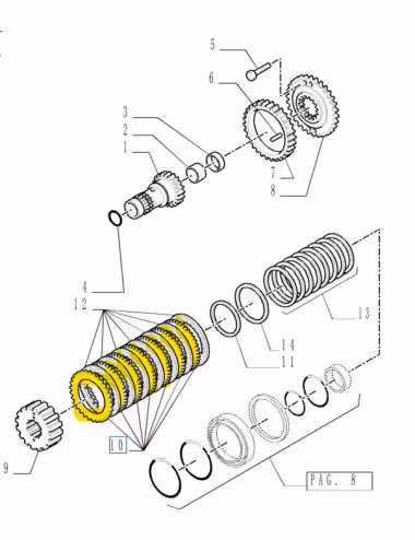 Disque Embrayage 82002190 - New Holland