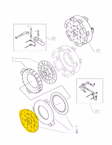 Disque Embrayage 9976053 - New Holland