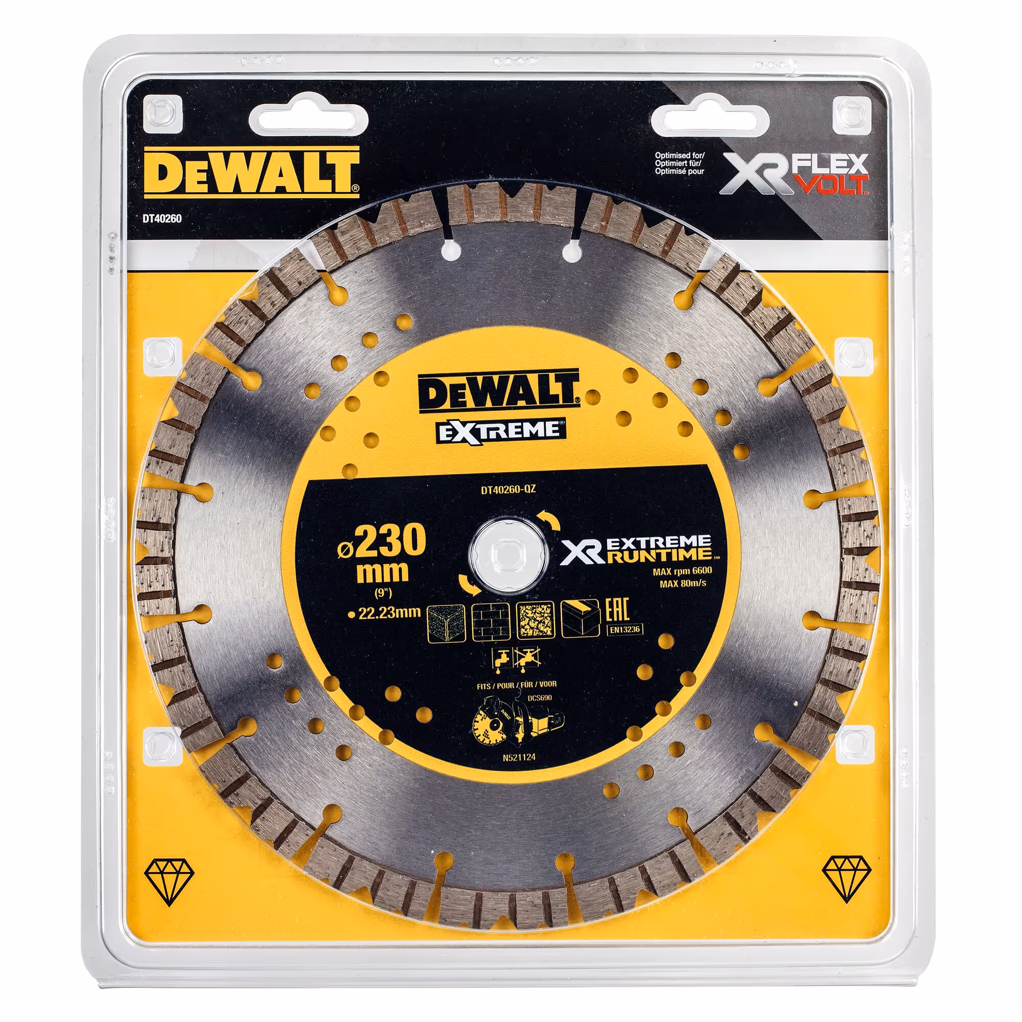 Disque Extreme Runtime pour le béton 230 x 22,2 mm