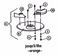 Disque Gauche + Aubes 18 m Kuhn 4050049