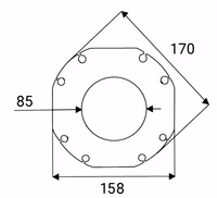 Disque intermédiaire pour limiteur à friction Desvoys 10005163