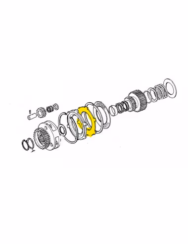 Disque Menant Embray 5112343 - New Holland