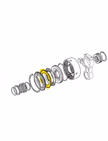 Disque Menant Embray 5113236 - New Holland
