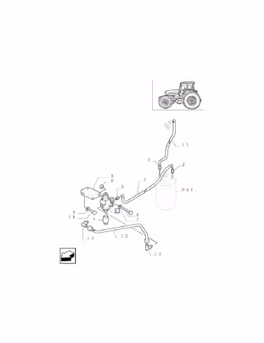 Distributeur 82001015 - New Holland