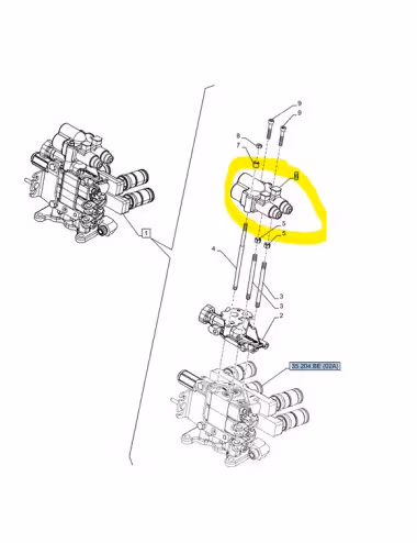 Distributeur 87551652 - New Holland