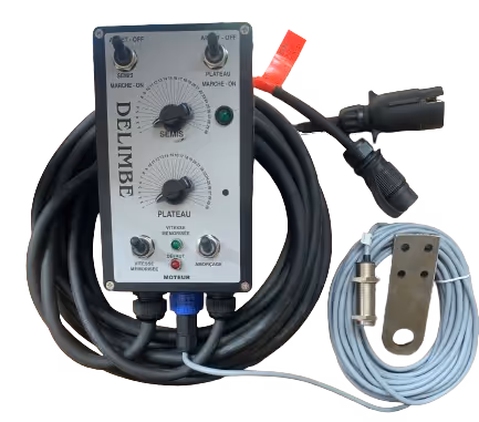 Distributeur anti limace Delimbe T28 120L DPA capteur avec boitier réglage de largeur