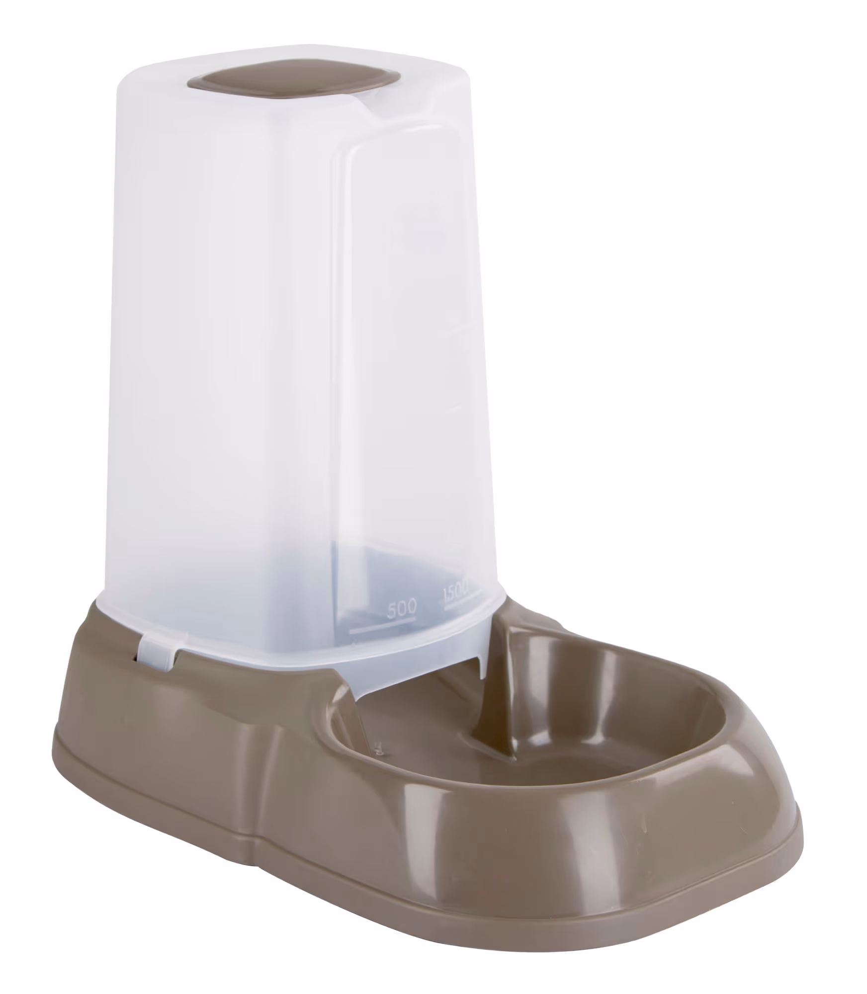 Distributeur d'aliments Maya marron, 3,5L