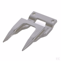 Doigt de guidage, 17mm, gris