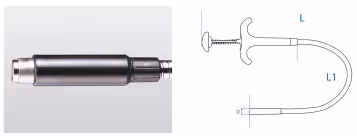 Doigt magnétique L: 610mm Poids maxi : 1.50kg