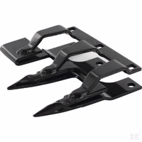 Doigt triple, 12mm, noir(e), adaptable sur John Deere