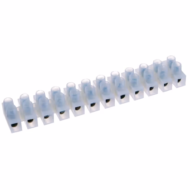 DOMINOS INCOLORE 6MM² BARRETTE DE 12