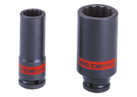 Douille 1/2 longue à chocs 12 pans 3/4