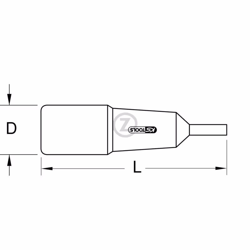 Douille 1/4'' Bit TORX® E avec, 117.247