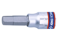 Douille 1/4" empreinte Allen 4