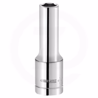 Douille 1/4" long. 6 pans 13mm