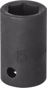 Douille a choc 1/2" de 15mm/vrac *dt*