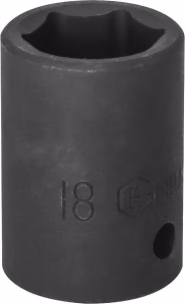 Douille a choc 1/2" de 18mm *dt*s/carte