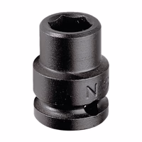 Douille a choc impact 1/2" 6 pans 17 mm