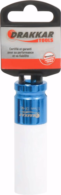 DOUILLE A CHOCS 17MM POUR JANTE ALU S/CARTE