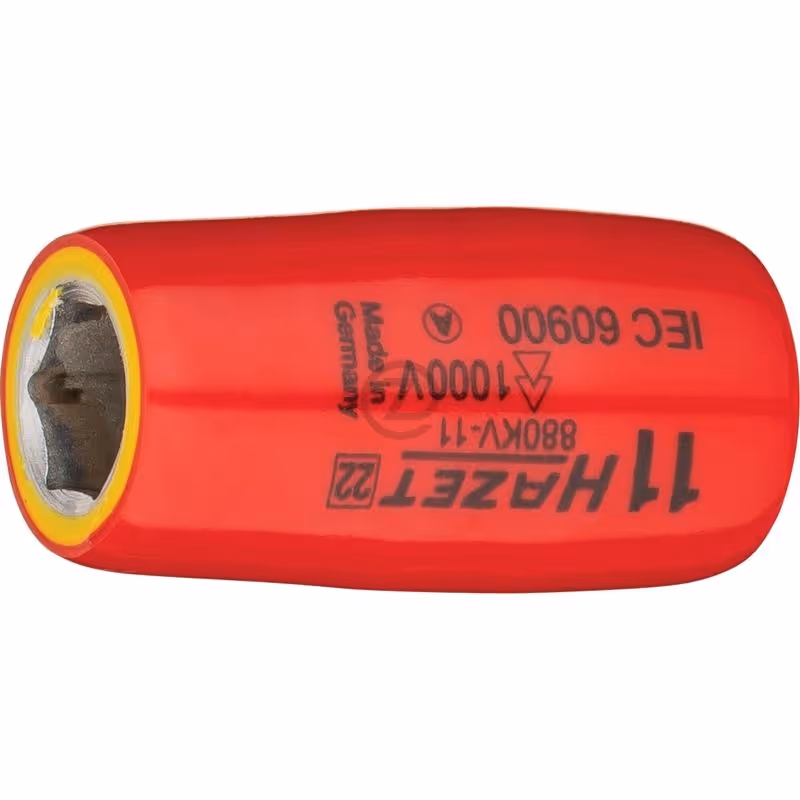 Douille à six pans, carré 10 mm (3/8""), 6 pans extérieurs profil de traction 11 mm