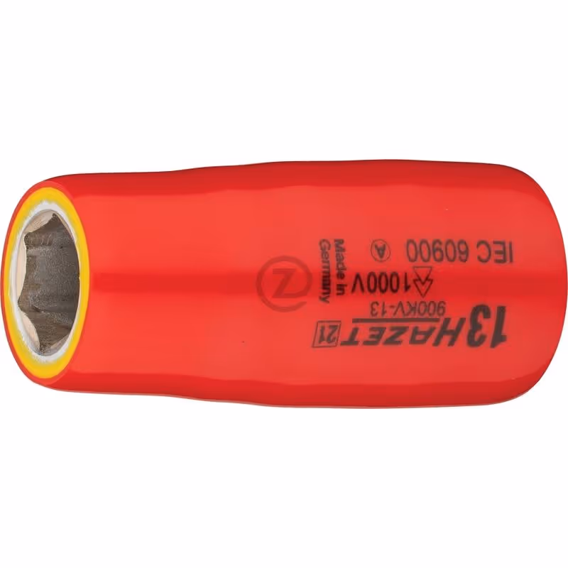 Douille à six pans, carré 12,5 mm (1/2""), 6 pans extérieurs profil de traction 13 mm