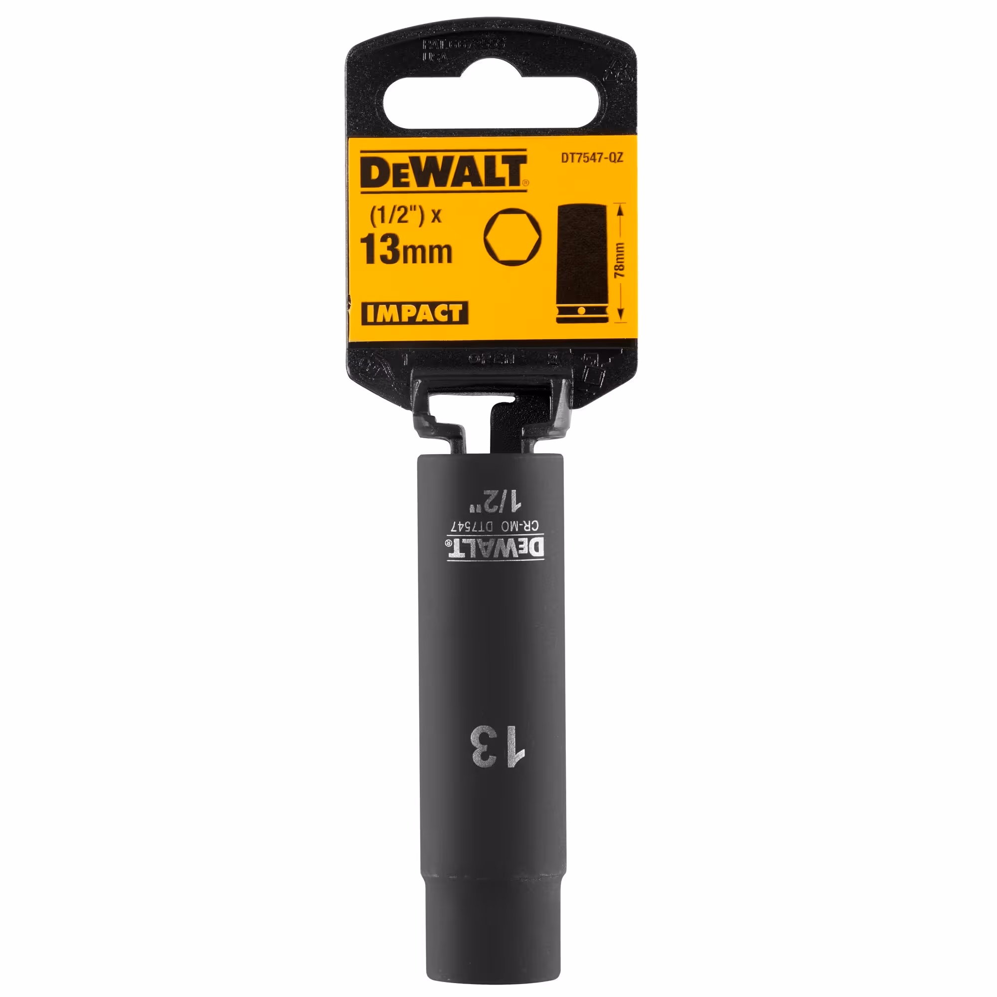 Douille impact diamètre 13 mm 1/2"