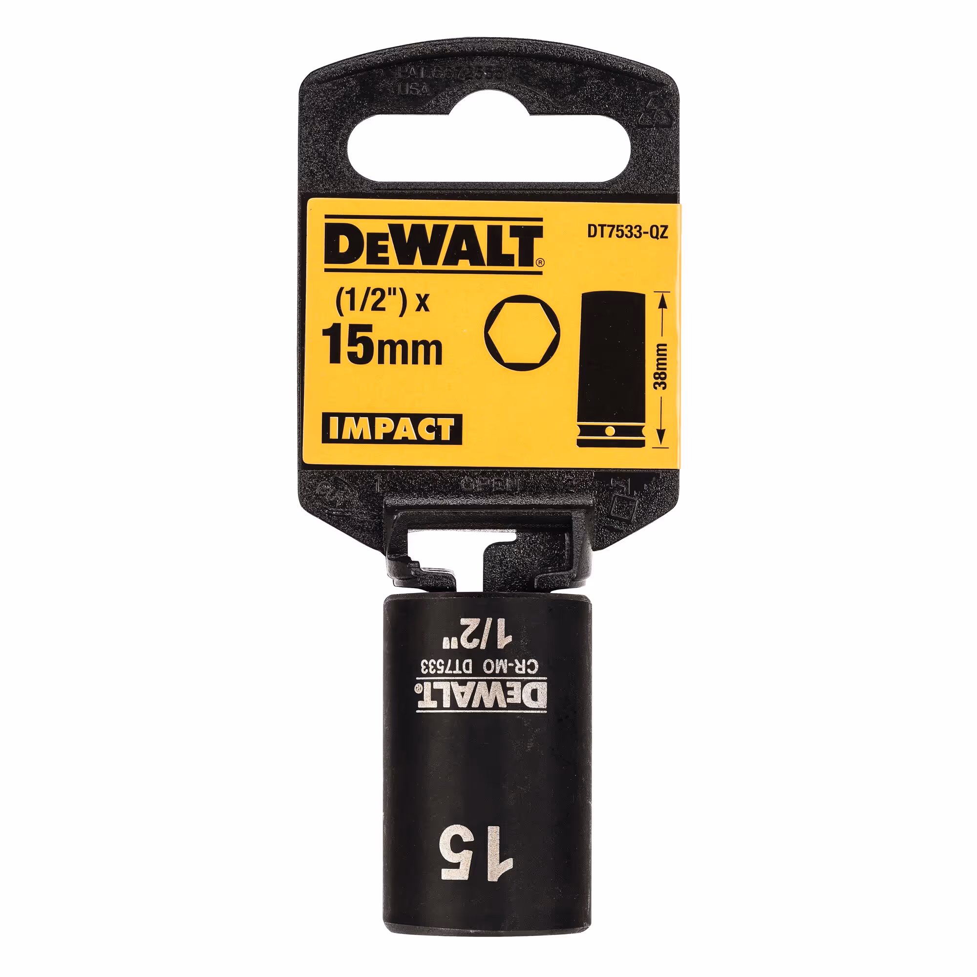 Douille impact diamètre 15 mm 1/2"