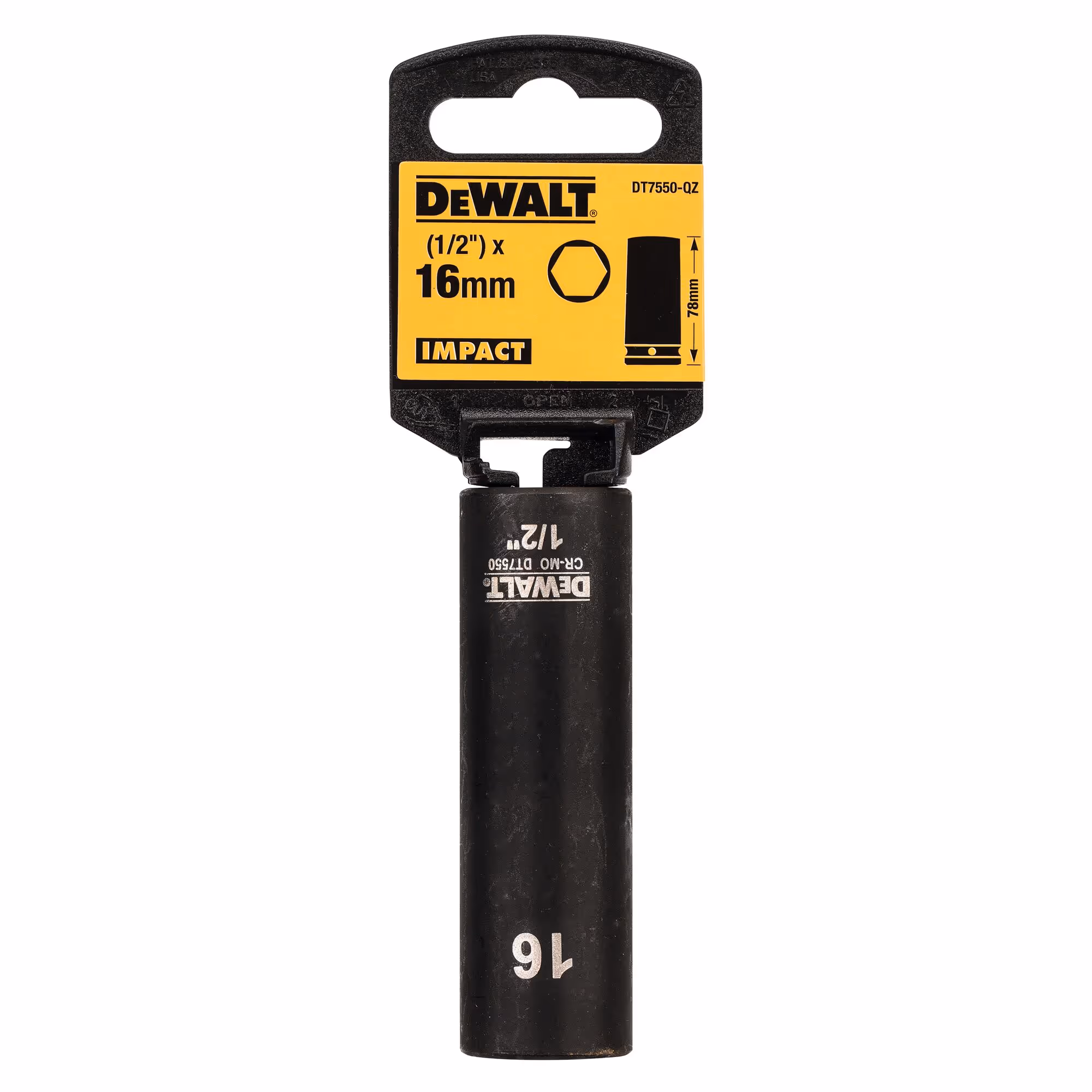 Douille impact diamètre 16 mm 1/2"