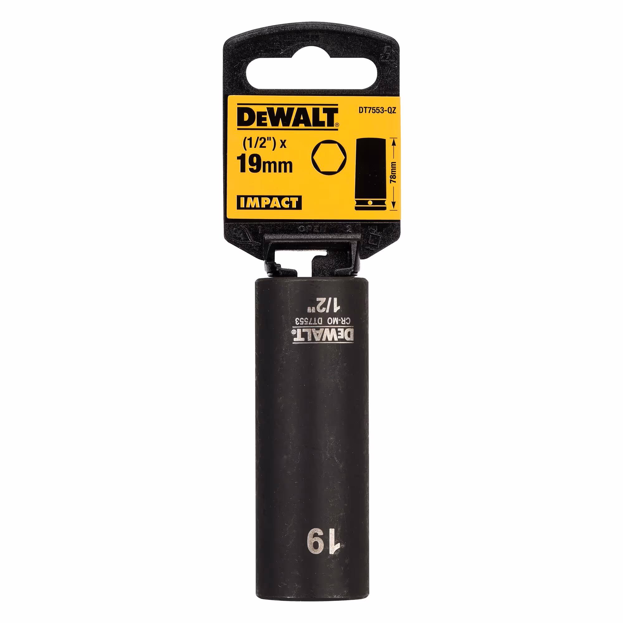 Douille impact diamètre 19 mm 1/2"