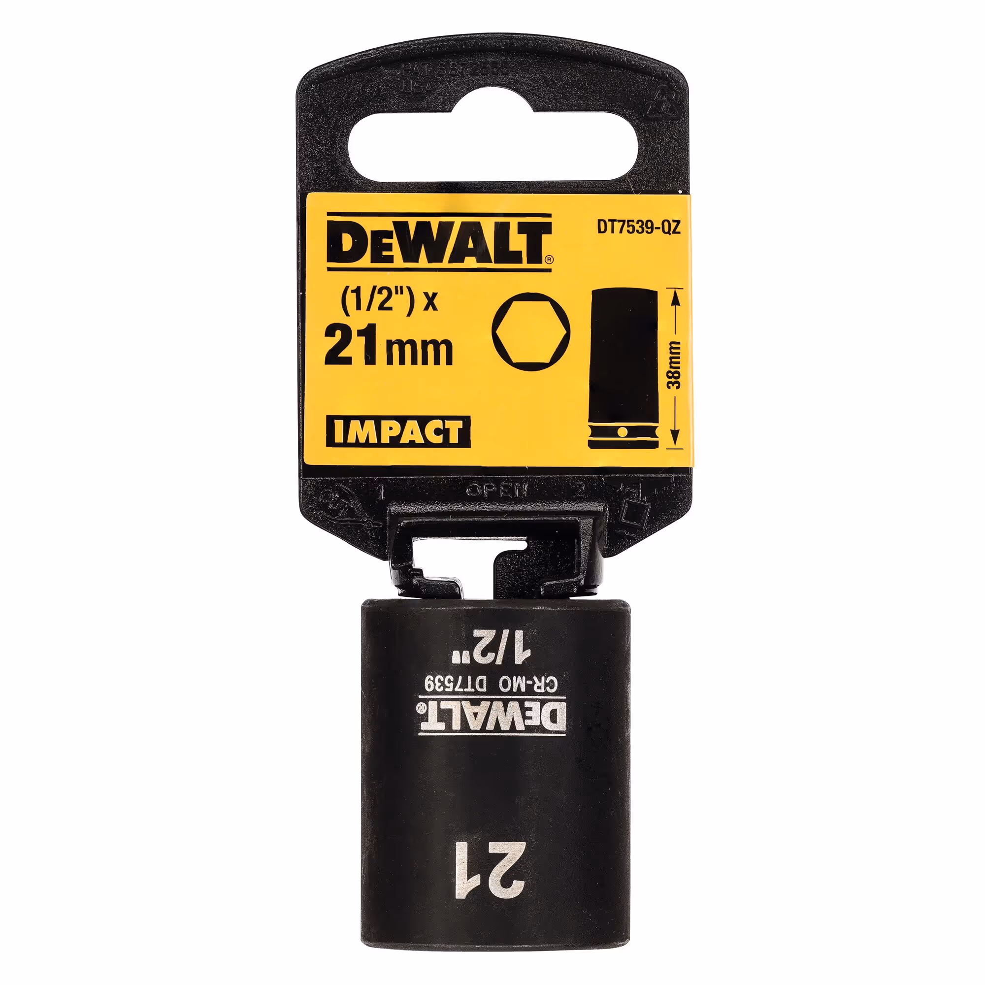 Douille impact diamètre 21 mm 1/2"
